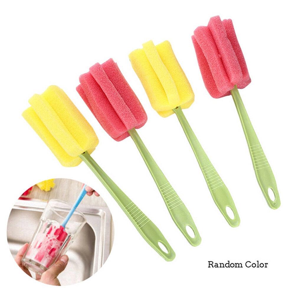 Escova com Esponja Macia para Limpeza de Copos - Tartaruga Shop