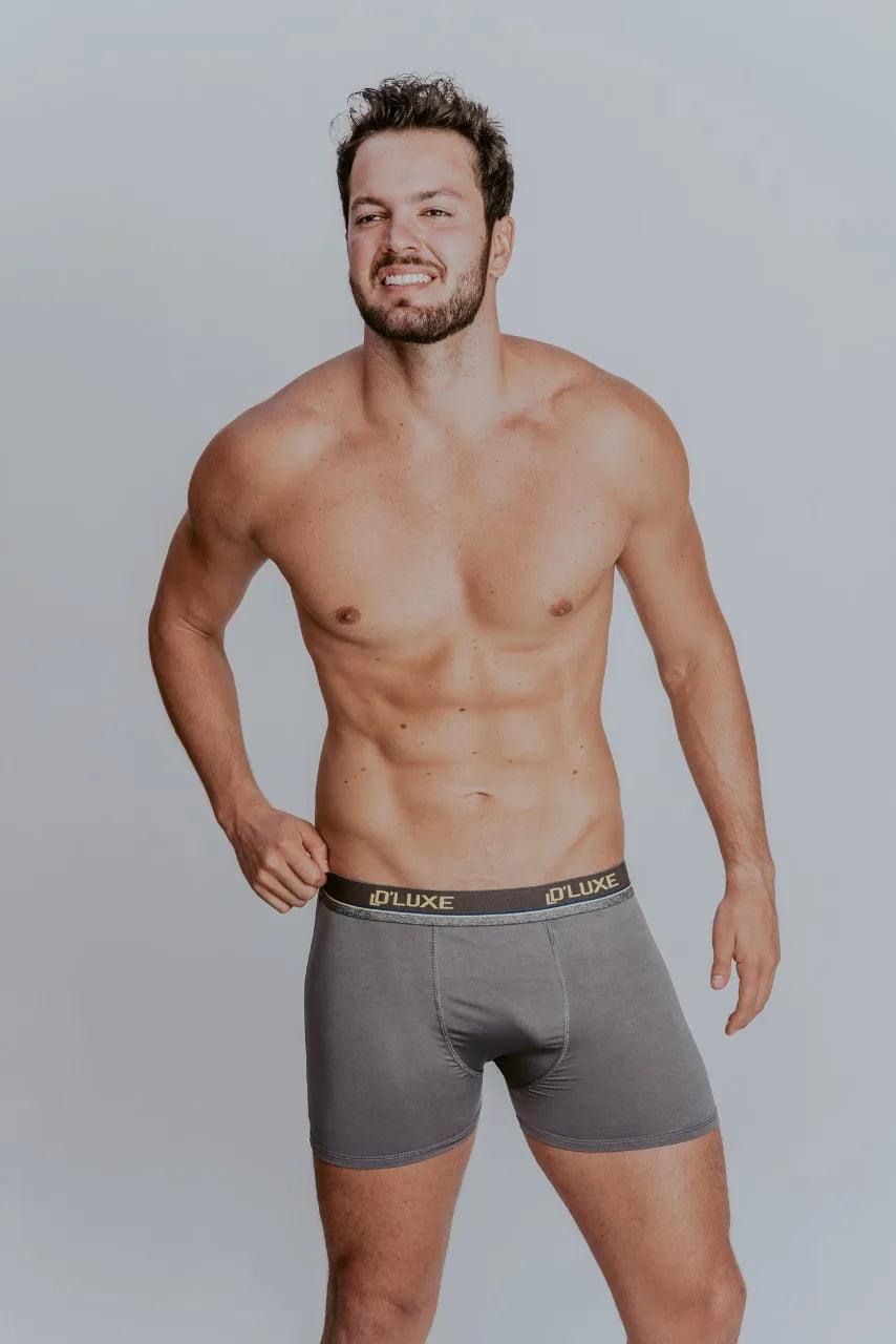 Kit 5 Cuecas Box Adulto Masculino Microfibra - Tartaruga Shop
