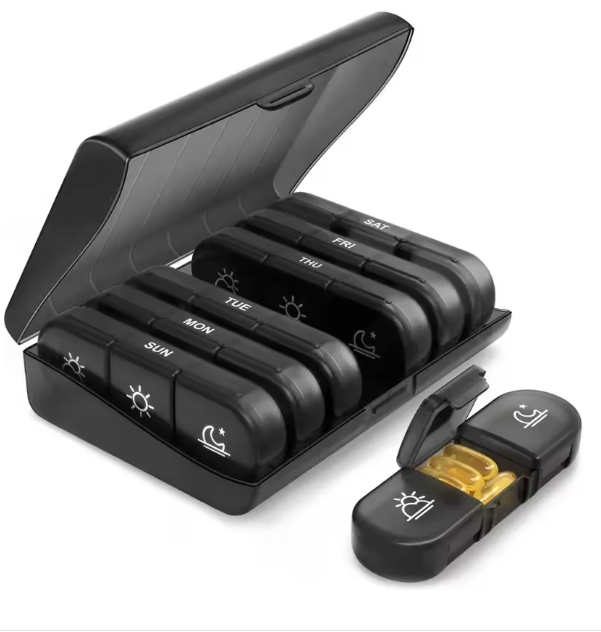 Mini estojo de remédios - Tartaruga Shop