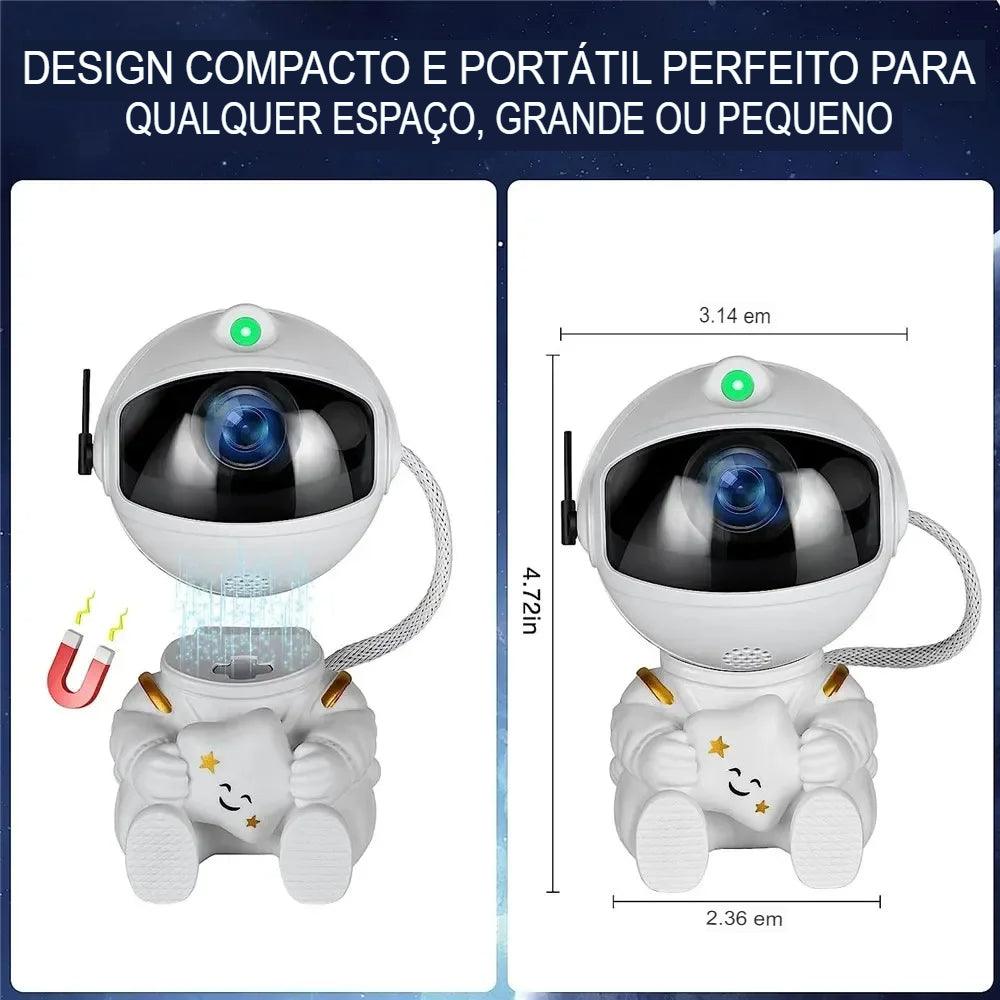 Astronauta Projetor de Estrelas Decoração Quarto - Tartaruga Shop
