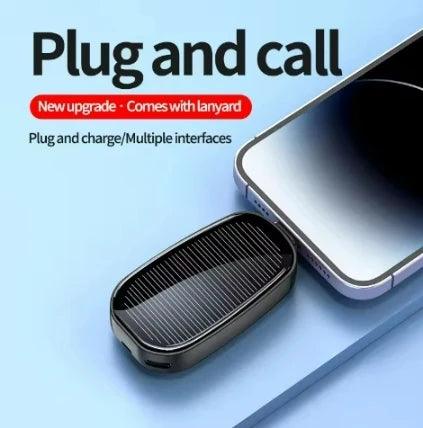 Chaveiro Power Bank Carregado Por Energia Solar - Tartaruga Shop