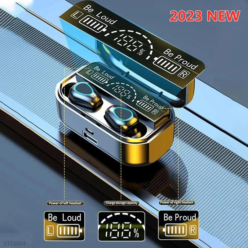 Fone TWS Sem Fio Bluetooth A Prova de Agua Estereo Com Redução de Ruido - Tartaruga Shop