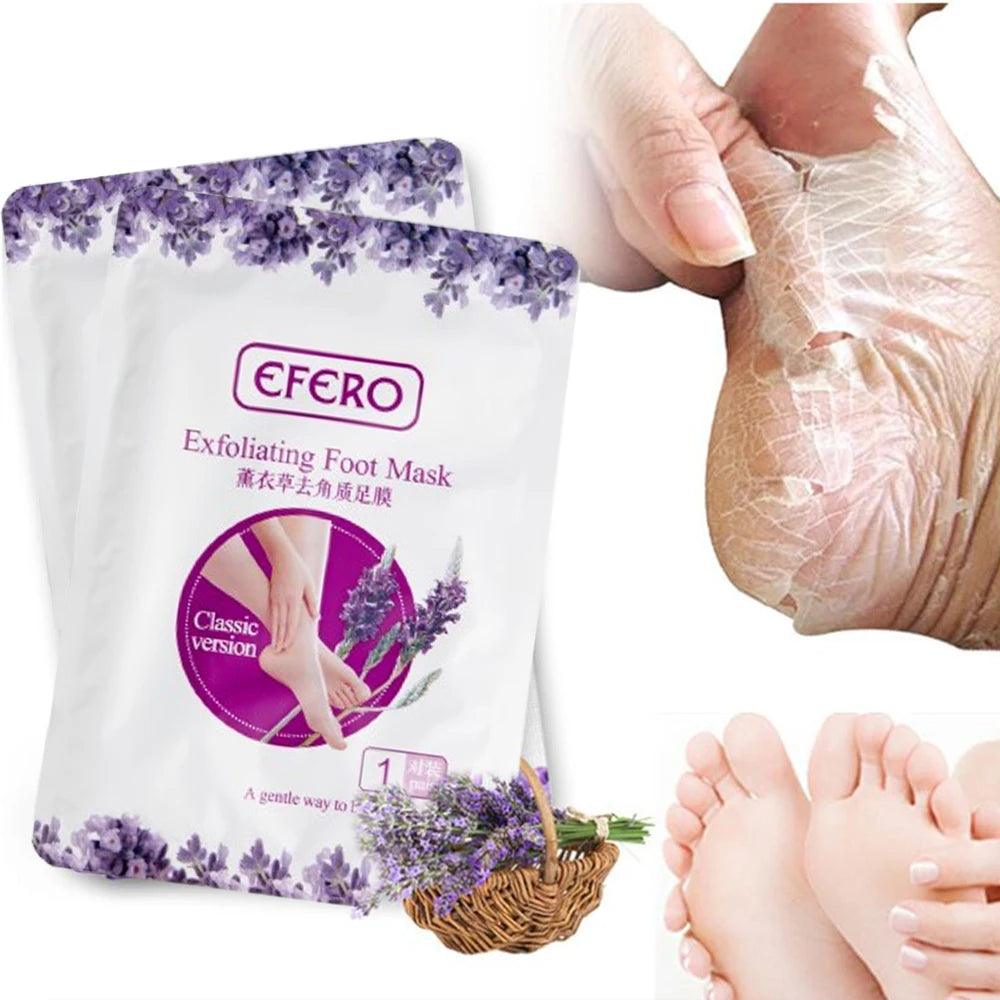 Exfoliating Foot Mask Spa Pedicure Socks Remove Dead Skin Whitening Feet Peeling Anti-Cracked Foot Skin Care - Tartaruga Shop