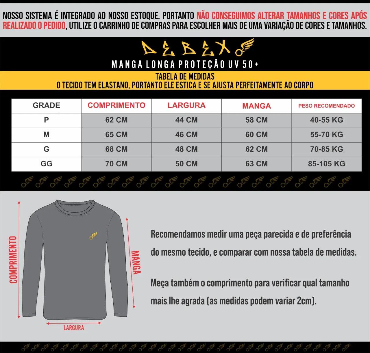 Pacote com 2 Camisetas Proteção Térmica Solar Ideal Para Ciclismo Compressão Segunda Pele Tecido Gelado UV 50 + Várias Cores - Tartaruga Shop