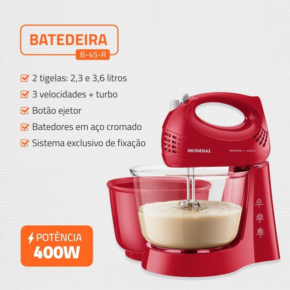 Kit Especial com Liquidificador + Espremedor e Batedeira -R Mondial - Tartaruga Shop