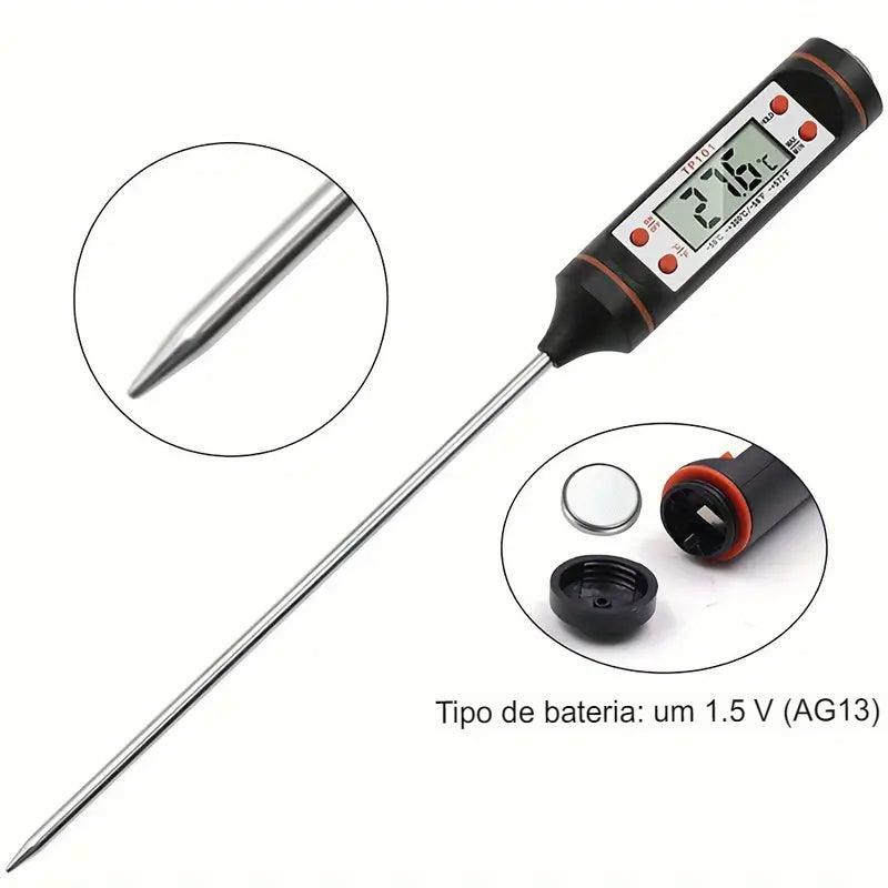 Medidor De Temperatura De Carne, 1 peça - Tartaruga Shop