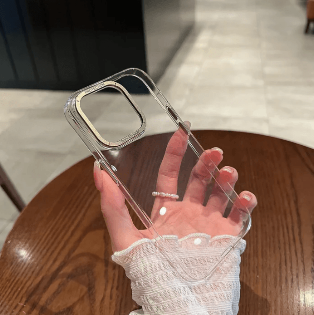 Capinha Clean Com Estrutura de Metal - Tartaruga Shop