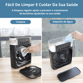 Ventilador de Ar Condicionado de Agua Portatil - Tartaruga Shop