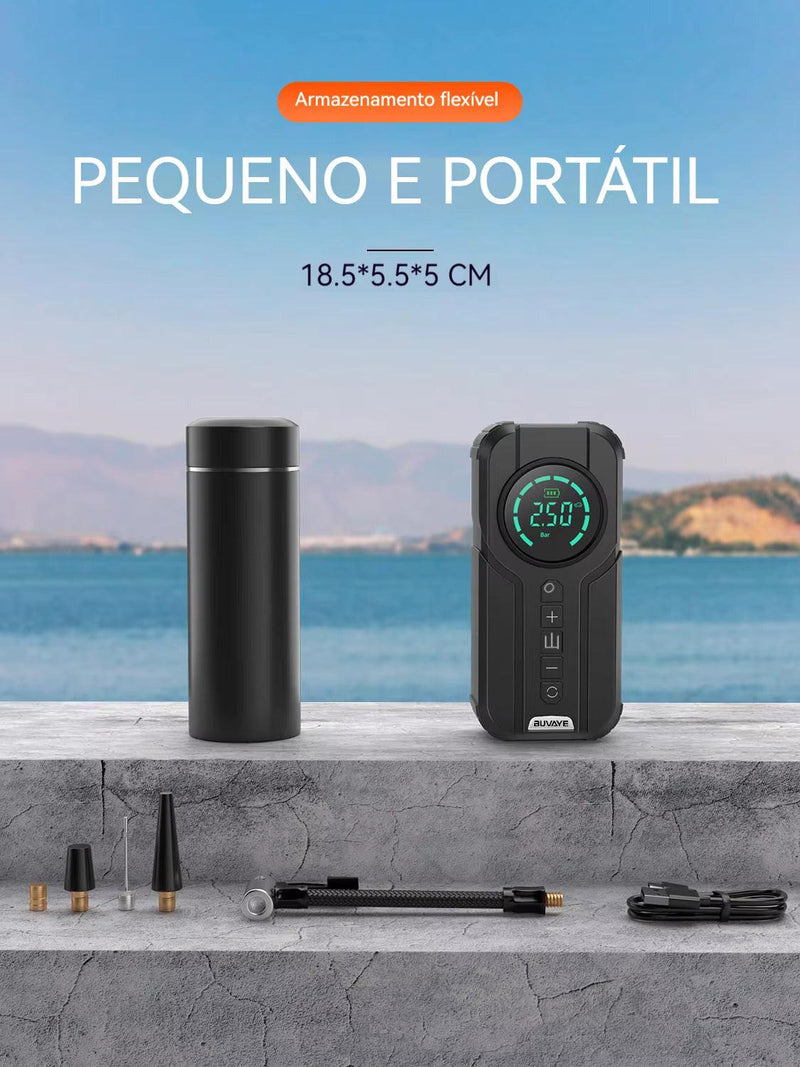 Bomba de Ar Elétrica Portátil - Tartaruga Shop