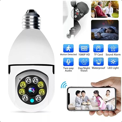Câmera De Segurança Full Hd Visão Noturna Na Tomada - Tartaruga Shop