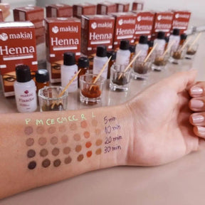 Henna Pó para Design de Sobrancelhas com Fixador - Makiaj - Tartaruga Shop