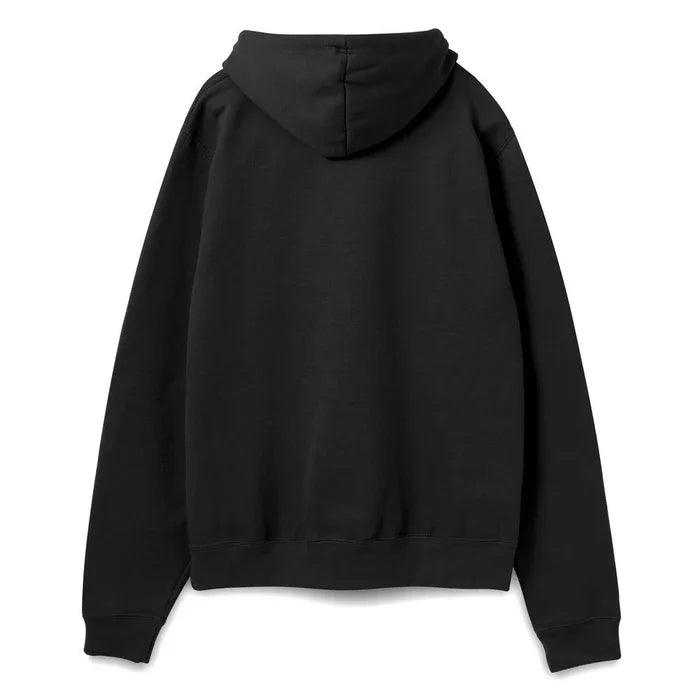 Moletom Masculino Preto Com Capuz Blusa de Frio Adulto Inverno Promoção - Tartaruga Shop