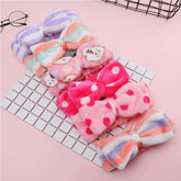 Faixa de Cabelo Para Maquiagem e Limpeza Facial Cores Aleatórias - Tartaruga Shop