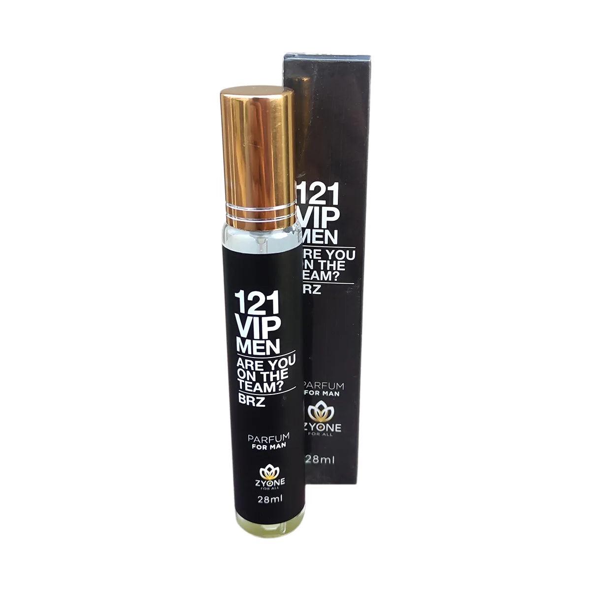 Perfume Masculino 121 Vip 28 ML Alta Fixação Eau De Parfum EDP - Tartaruga Shop