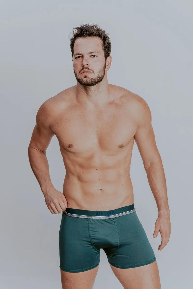 Kit 5 Cuecas Box Adulto Masculino Microfibra - Tartaruga Shop