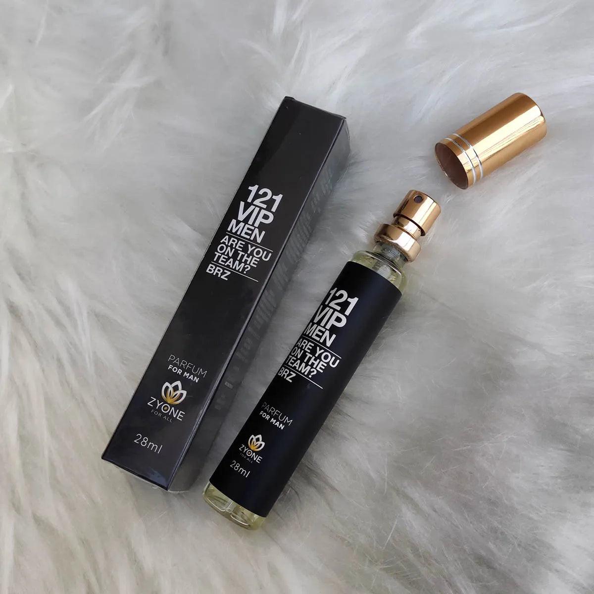 Perfume Masculino 121 Vip 28 ML Alta Fixação Eau De Parfum EDP - Tartaruga Shop