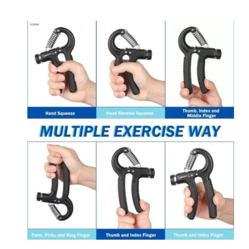 Hand Grip Mola Com Ajuste 5kg A 60kg Fisioterapia Anti-braço - Tartaruga Shop