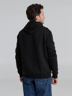 Moletom Masculino Preto Com Capuz Blusa de Frio Adulto Inverno Promoção - Tartaruga Shop