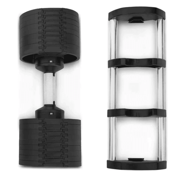 Par de Halteres Ajustavel - Dumbbell Max - Tartaruga Shop