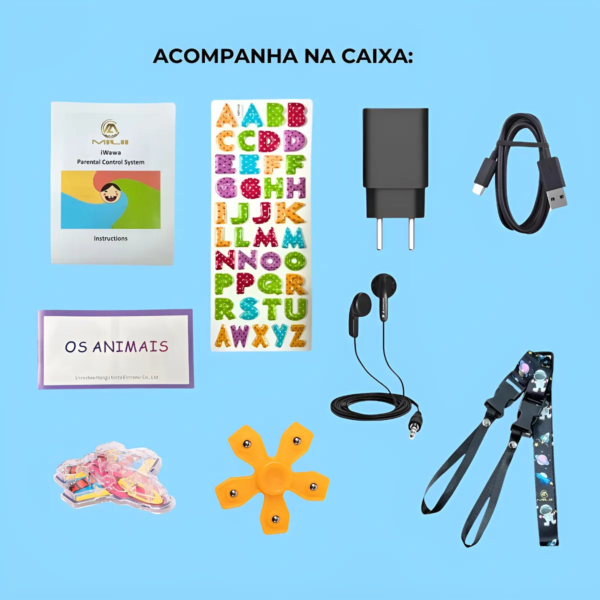 Tablet Infantil Jogos Youtube Kids 8gb De Ram 256gb Android - Tartaruga Shop