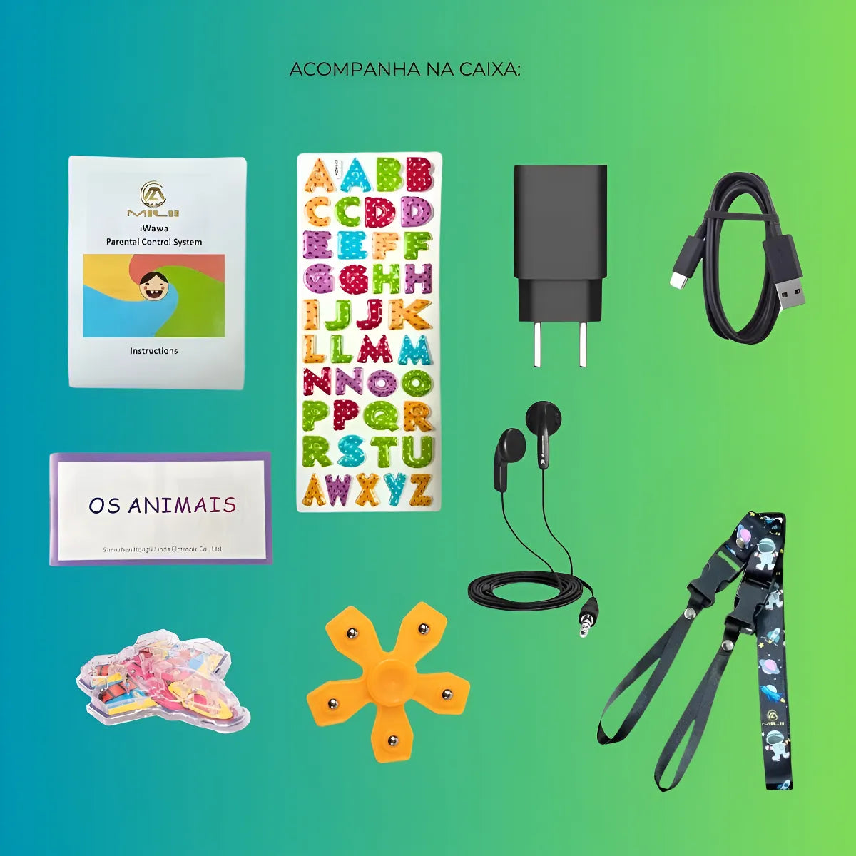 Tablet Infantil Jogos Youtube Kids 8gb De Ram 256gb Android - Tartaruga Shop