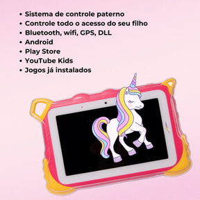 Tablet Infantil Jogos Youtube Kids 8gb De Ram 256gb Android - Tartaruga Shop