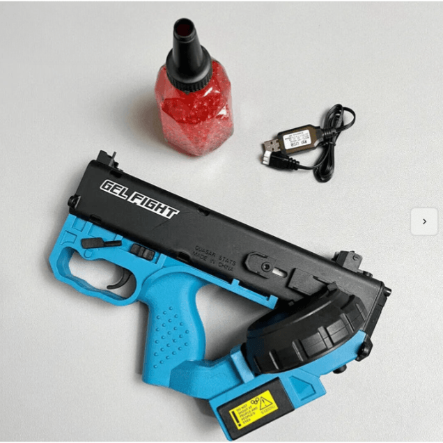 Brinquedo de Bolinhas de Gel Automático (Quasar 2077) - Tartaruga Shop