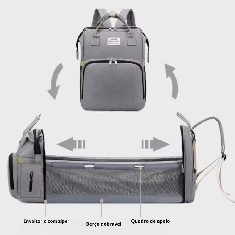 Bolsa de Maternidade Impermeável - Tartaruga Shop