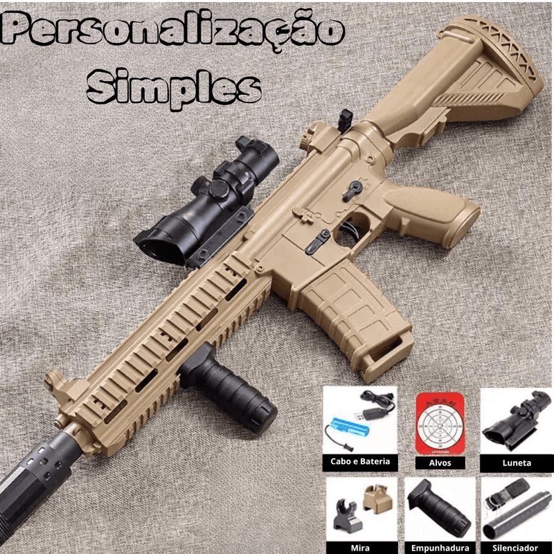 Brinquedo de Bolinhas de Gel Automático (SR-16) - Tartaruga Shop
