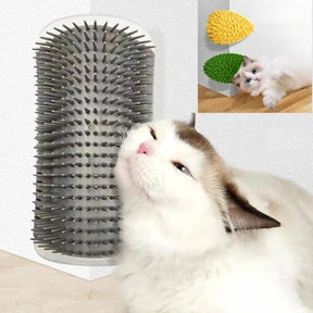 Massageador Cat Scratcher para animais de estimação - Tartaruga Shop