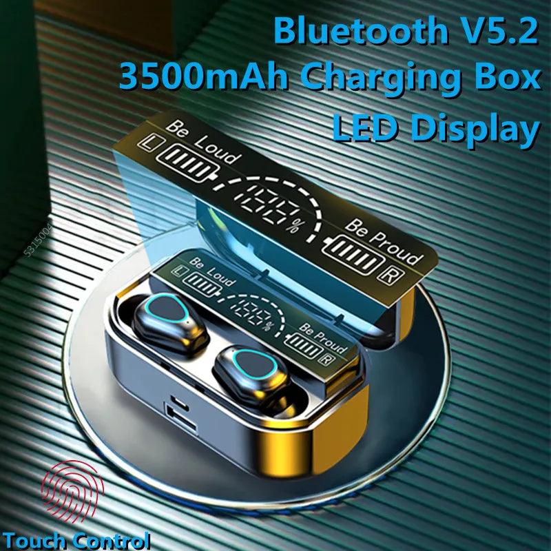 Fone TWS Sem Fio Bluetooth A Prova de Agua Estereo Com Redução de Ruido - Tartaruga Shop