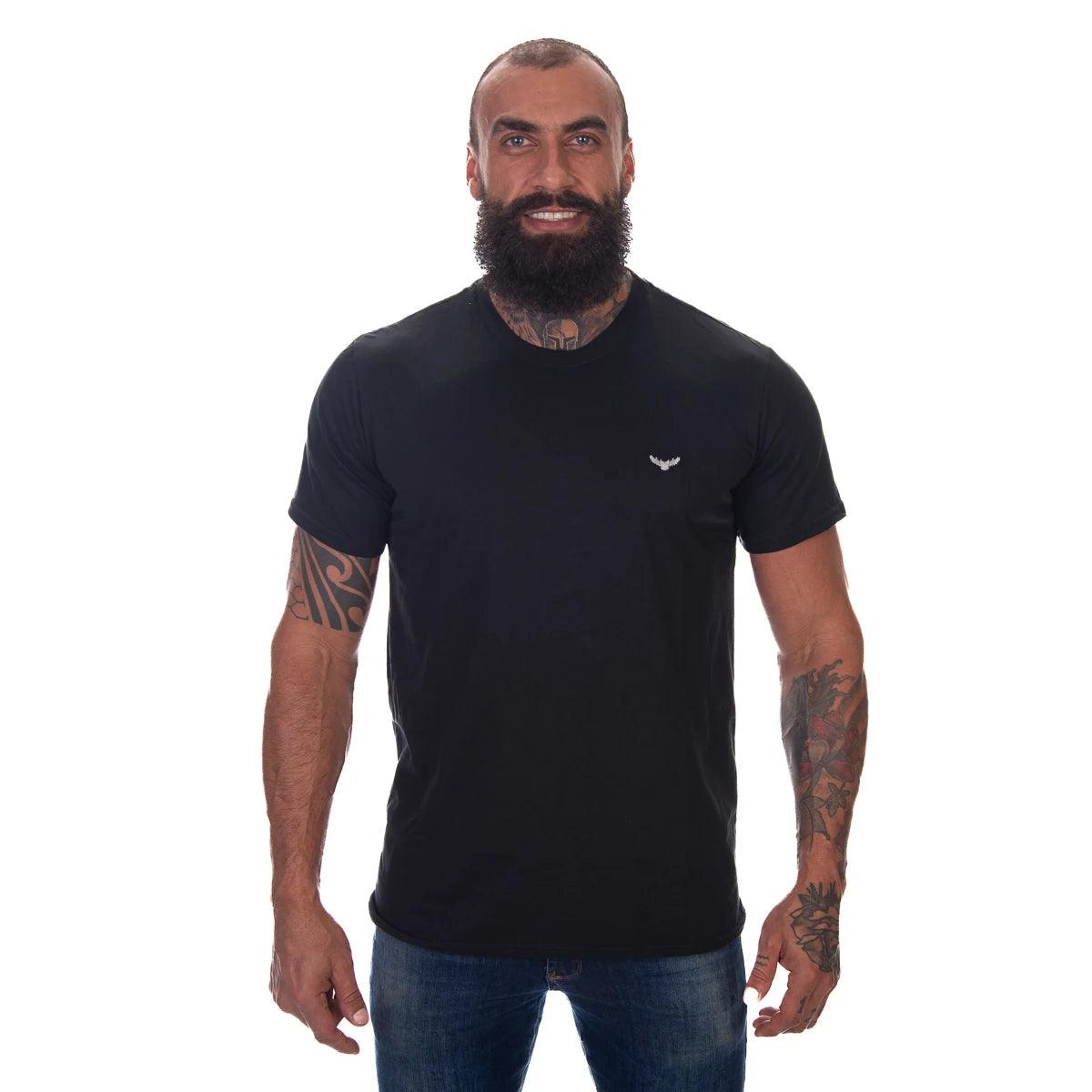 Kit 2 Camisetas Masculinas Básicas de Algodão - Tartaruga Shop