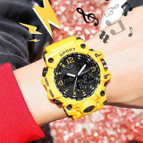 Relogio Digital Militar Masculino A Prova de Agua - Tartaruga Shop