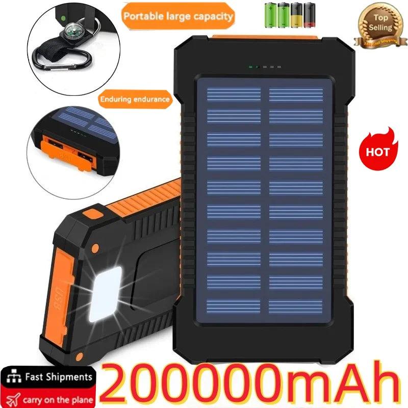 Carregador Portatil 20.000 mAh com Lanterna Carregamento Rapido A Prova de Agua - Tartaruga Shop