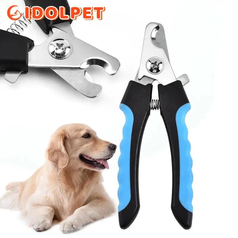 Cortador de Unhas Profissional Para Pet com Trava de Segurança, Tesoura de Aço Inoxidável, Gato e Cão Garra Cuidados - Tartaruga Shop
