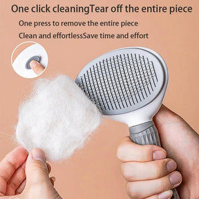 Removedor de Pelos, Escova para Cães, Pente de Gato, Cachorro e Gatinho, Ferramentas de Higiene - Tartaruga Shop