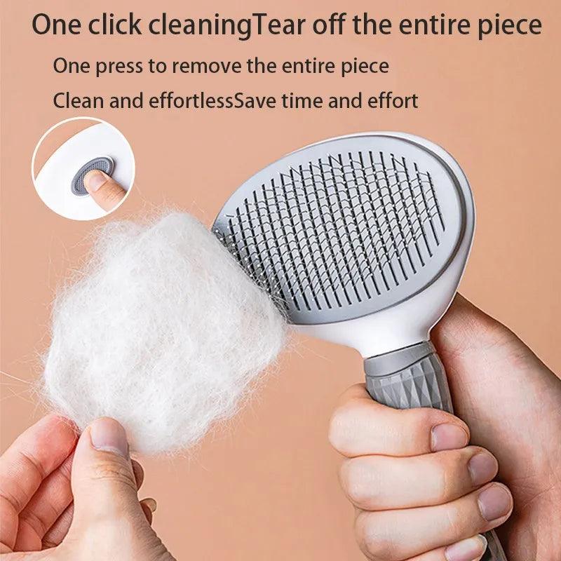 Removedor de Pelos, Escova para Cães, Pente de Gato, Cachorro e Gatinho, Ferramentas de Higiene - Tartaruga Shop