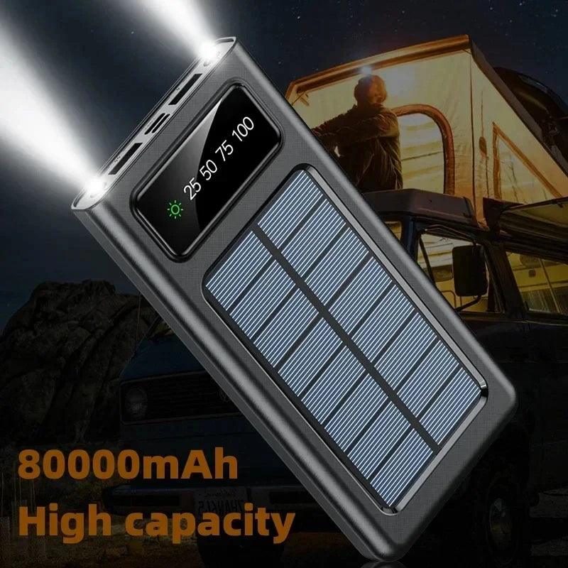 Carregador Portatil Xiaomi 20.000mAh Ultra Capacidade Carregamento Solar - Tartaruga Shop