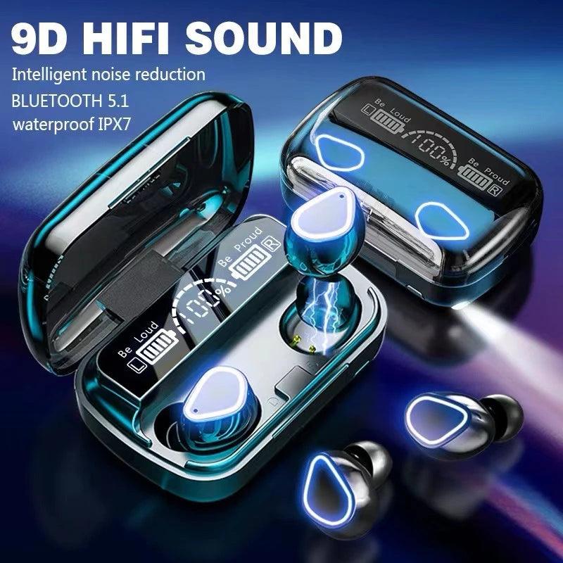 Fone de Ouvido TWS Sem Fio Bluetooth Com Microfone - Tartaruga Shop
