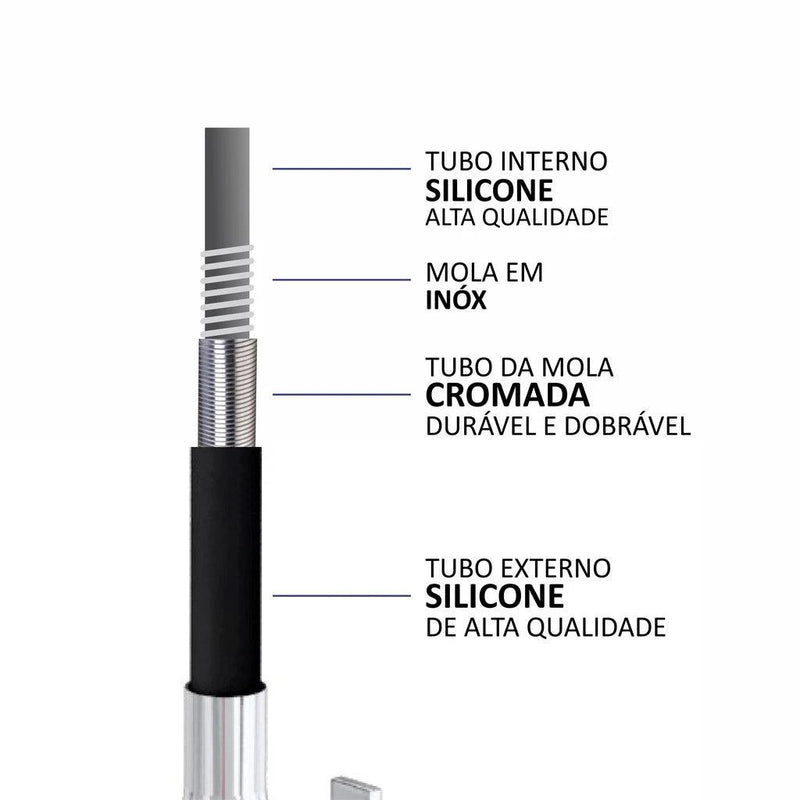 Torneira Gourmet Flexível - Tartaruga Shop