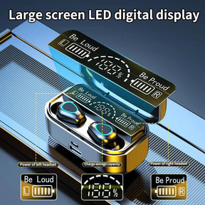 Fone TWS Sem Fio Bluetooth A Prova de Agua Estereo Com Redução de Ruido - Tartaruga Shop