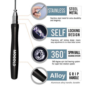 Corda de salto velocidade Crossfit, Ginásio profissional - Tartaruga Shop