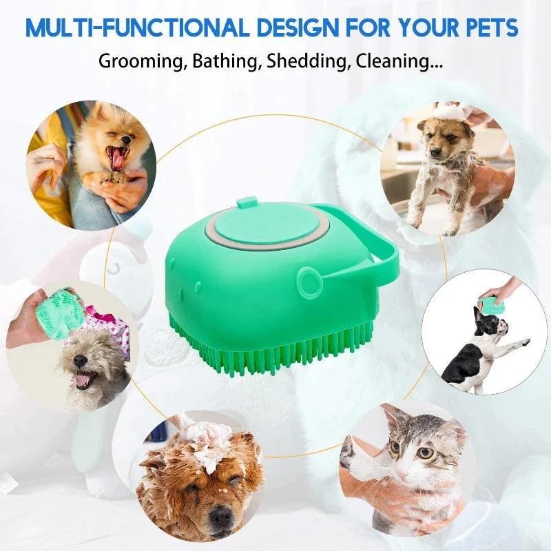 Massageador Clean Para Cães Ajuda na Limpeza e Conforto do Seu Amigo - Tartaruga Shop