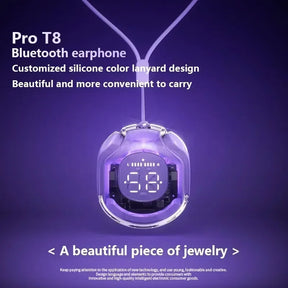 Fone de Ouvido T8 Sem Fio Bluetooth com Microfone a Prova de Agua Estereo - Tartaruga Shop