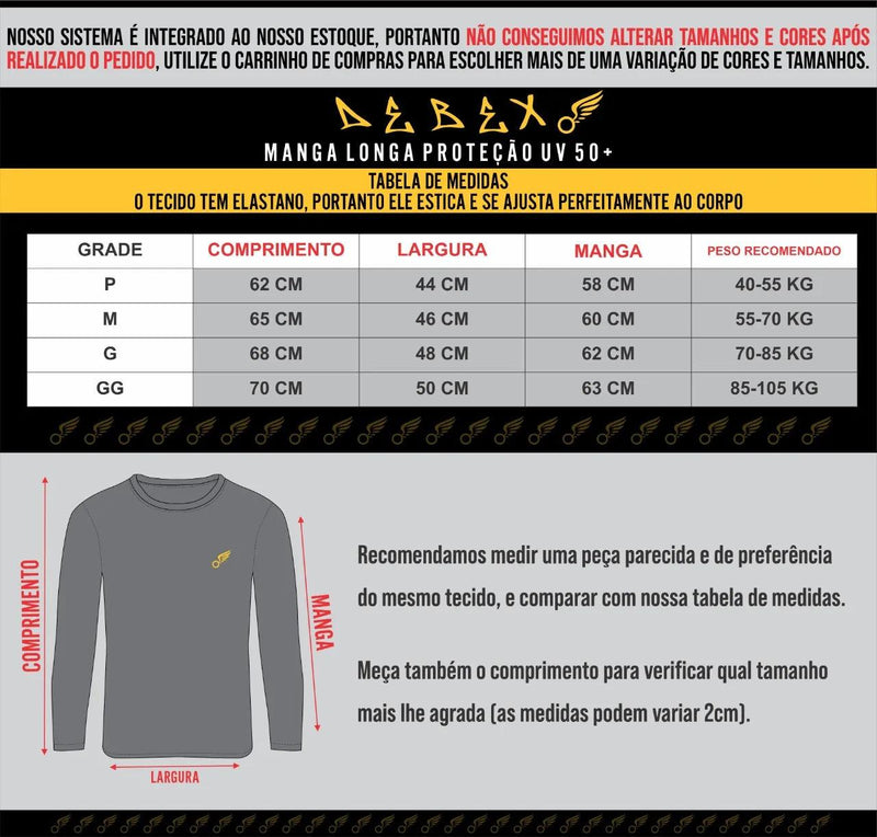 Pacote com 2 Camisetas Proteção Térmica Solar Ideal Para Ciclismo Compressão Segunda Pele Tecido Gelado UV 50 + Várias Cores - Tartaruga Shop
