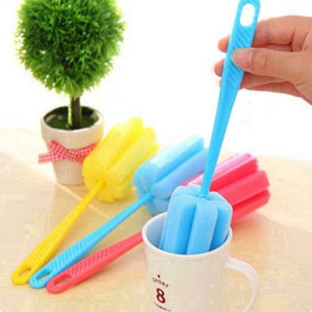 Escova com Esponja Macia para Limpeza de Copos - Tartaruga Shop