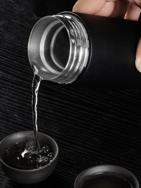 Garrafa Térmica Inox Inteligente Com Medidor De Temperatura - Tartaruga Shop