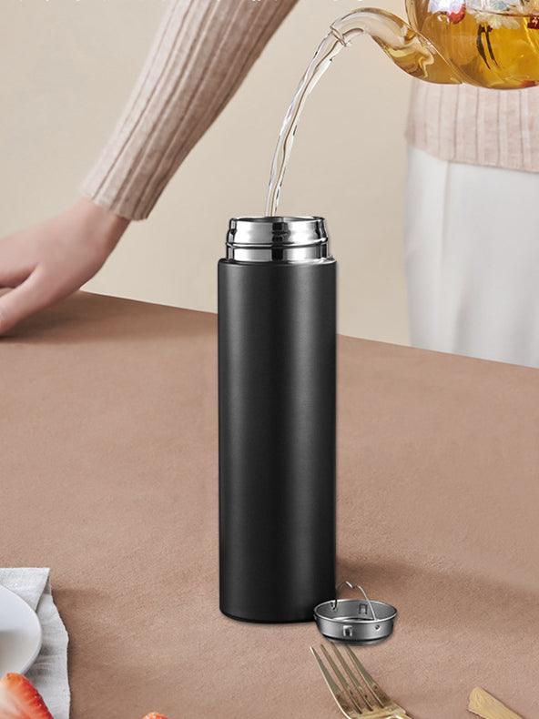 Garrafa Térmica Inox Inteligente Com Medidor De Temperatura - Tartaruga Shop