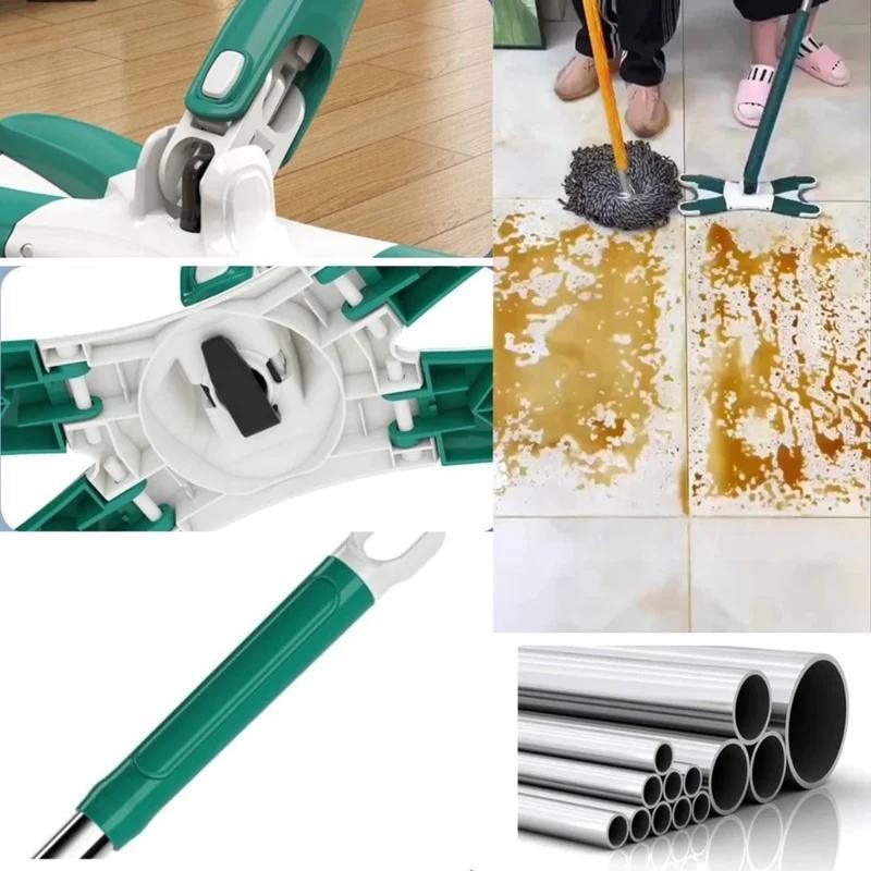 Esfregão Giratório Lava E Seca Torção Microfibra - Tartaruga Shop