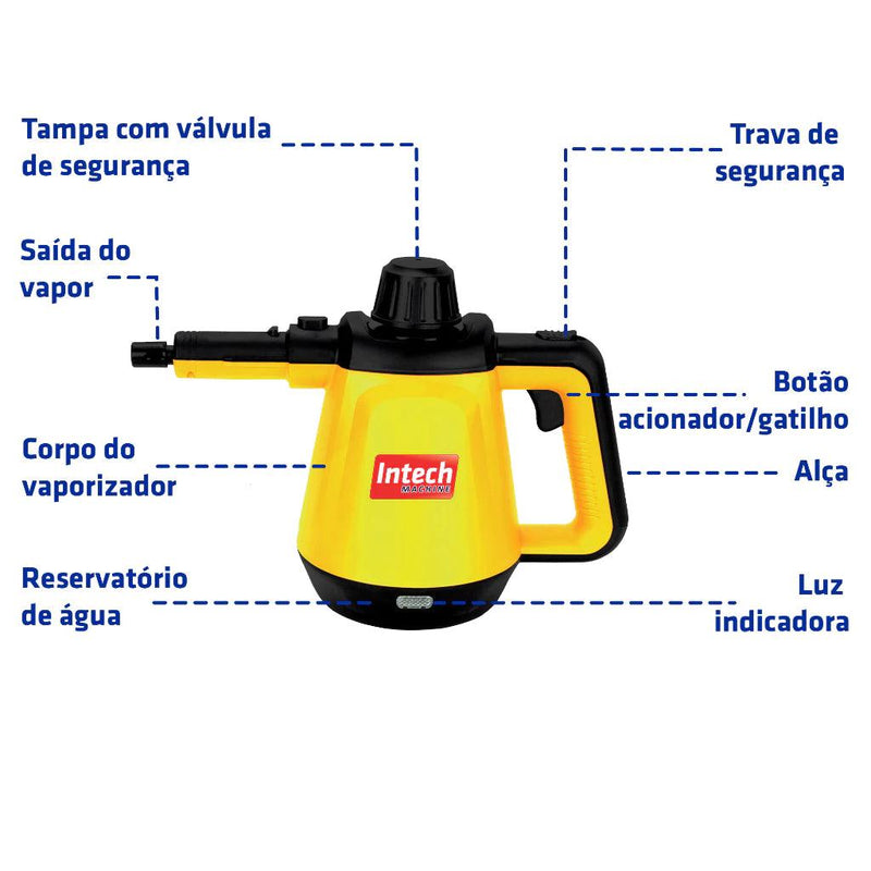 Vaporizador E Higienizador 1200w - Tartaruga Shop